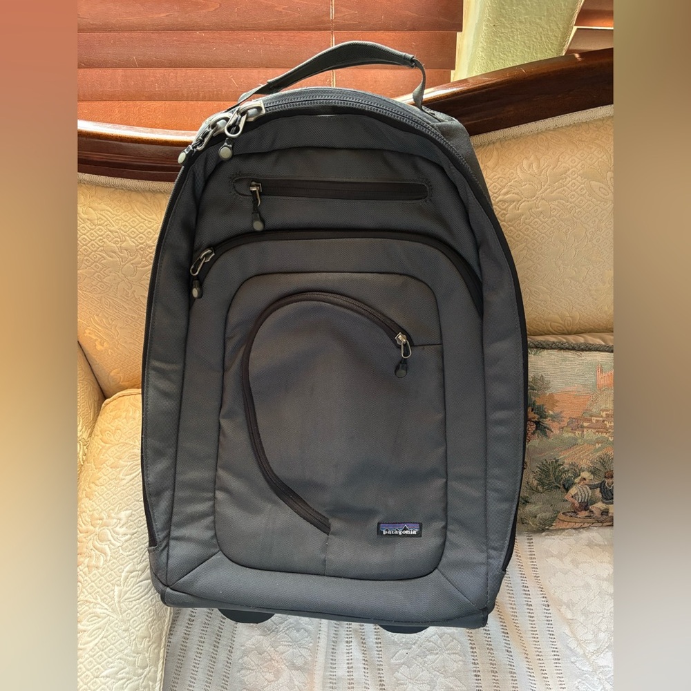 Patagonia Gray Carry-On Luggage/Backpack